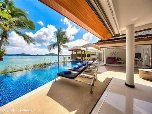 <p>Baan Benjamart is a luxurious beachfront villa located on Bophut Beach in Koh Samui, featuring an infinity edge pool with stunning views of Koh Phangan. Just a 5 minute drive from Fisherman&rsquo;s Village, this villa offers reduced rates for 2- and 3-bedroom occupancy, ensuring exclusive use for a perfect getaway.</p>