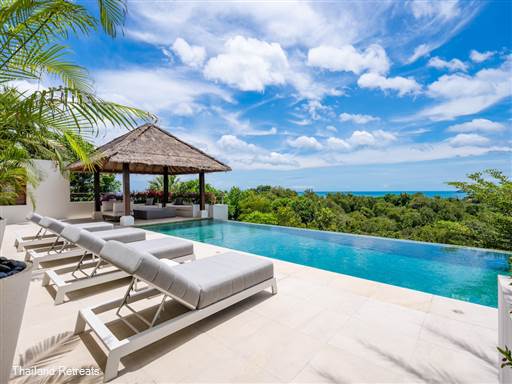 <p>Baan Kohia is an expansive contemporary style 5 bedroom Koh Samui villa and just 5 minutes away from the bustle of the famous Chaweng strip and stunning beach. With wonderful views the villa is centrally located for all tourust spots.<span style="font-size: 10pt;"><strong><span style="color: #000080;">&nbsp;Reduced rates for 3 &amp; 4 &nbsp;bedroom occupancy only with exclusive use of the villa.</span></strong></span></p>