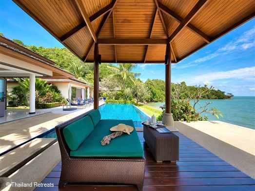 <p>Baan Kularb is a stylish Koh Samui 2-4 bedroom beachfront villa with infinity edge swimming pool located directly on Bophut beach and just 5 minutes drive from Fisherman&rsquo;s Village. <span style="font-size: 10pt;"><strong><span style="color: #000080;">Reduced rates for reduced 3 or 2 bedroom occupancy with&nbsp;exclusive use of the villa&nbsp;</span></strong></span></p>
