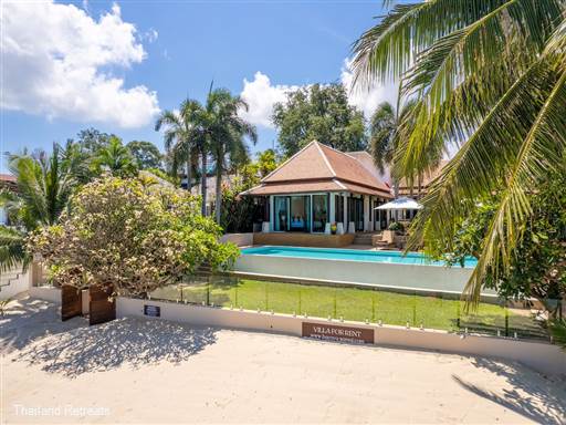 <p>Villa Bacaya is a perfect villa for those who wish to be on a beautiful palm fringed beach with all year round swimming and lined with small resorts and private villas. This 3 bedroom beachfront Koh Samui villa is set on the edge of a bustling village with a choice of restaurants, tour shops and bars.&nbsp;</p>