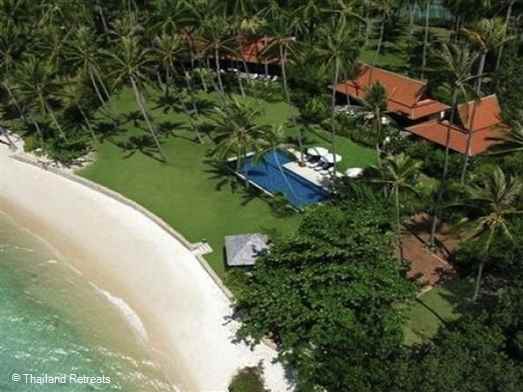 <p>Ban Sairee is beachfront with a private pool and tennis court and ideal for extended families wishing to enjoy a family holiday together - also perfect for weddings and other celebrations. The recently re-configured 4 - 7 bedroom villa has accommodation in 4 different pavilions in the large grounds. <span style="color: #000080;"><strong>Reduced rates for 4,5 or 6 bedroom occupancy with exclusive use of the villa.</strong></span></p>