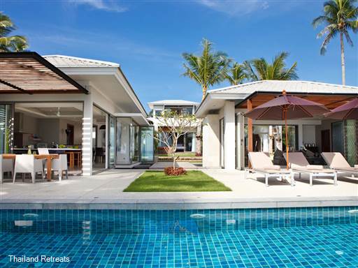 <p>InAsia is one of our finest luxury villas set on west coast Lipa Noi beach consisting of 2 separate villa units rented together with 4-8 bedrooms sleeping up to 16 the villa is ideal for extended family celebrations,weddings and groups of friends. <span style="font-size: 10pt;"><strong>R<span style="color: #000080;">educed rates for 4,5,6 &amp; 7 bedroom occupancy with exclusive use of the villa</span></strong></span></p>