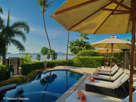 <p>Shimoni is a luxury beachfront villa located on peaceful, sandy and unspoilt Plai Laem beach. Has large private infinity pool with Jacuzzi. 5 minutes from beautiful Choeng Mon beach, 10 minutes from popular Fishermans village in Bophut and 10 mins to lively Chaweng.</p>