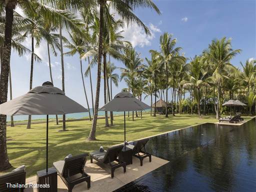 <p>Villa Shanti is a contemporary Thai style 6 bedroom all en-suite beachfront villa and one of 4 similar beach villas in a lovely setting on Natai Beach in Phang Nga just 25m from Phuket airport. All bedrooms have sea views and faciliies include a 25m lap pool, children's pool and family room</p>  <p><span style="color: #0000ff;">Wedding Venue - Max 150 guests</span></p>