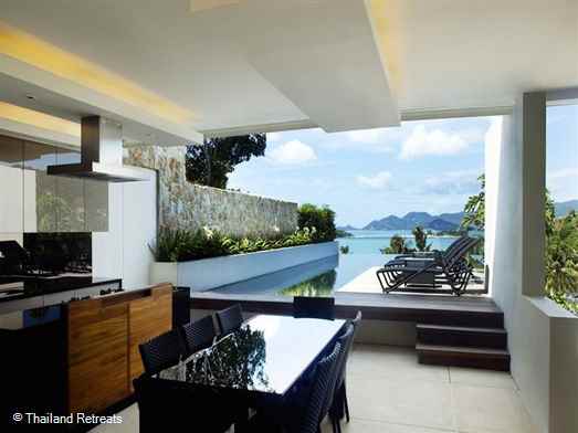 <p>Samujana 11B is a contemporary style villa on a high end exclusive estate with stunning views down the east coast of Koh Samui to Chaweng and Matlang Island. This is tropical living at it's best.</p>
