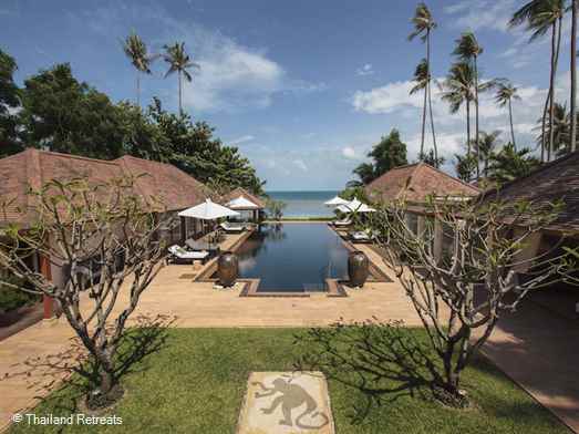 <p>Baan Wanora is pure luxury on a tranquil unspoilt beach on the south coast of Koh Samui. This high spec 4-6 bedroom villa beachside residence offers families or groups of friends tranquility with stunning views yet easily accessible to the restaurants of Talig Ngam and Thong Krut. <span style="font-size: 10pt;"><strong><span style="color: #000080;">Reduced rates for 3 bedroom occupancy with exclusive use of the villa.</span></strong></span></p>