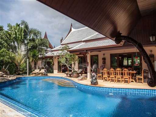 <p>Villa Saifon 1 is a Thai style self catering villa with 19m swimming pool located just 10 minutes drive to Ao Nang town and beaches. Beautiful location with two of Krabi signature limestone mountains for a backdrop that will take your breath away. Staffed villa with chef service on request.</p>