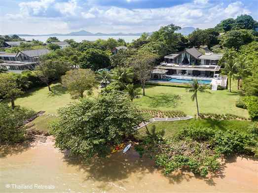 <p>Naam Sawan lies within the exclusive Cape Yamu Estate on the northeast&nbsp;<span style="font-weight: 400;">side of Phuket Island. With private beach access this stunning luxury 5 bedroom villa is well suited for families and friends and boasts stunning views of the islands of Phang Nga Bay and its dramatic limestone karst islands.</span></p>
