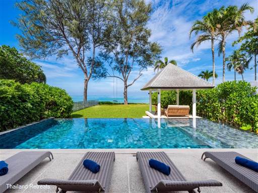 <p><span>Twin Villas Natai - North is one of two elegant 5 bedroom villas fronting 10-kilometre stretch of sand on the Andaman coast. With a private pool and beachfront lawn the villa is perfect for that family holiday.</span></p>