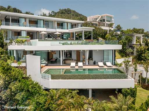 <p>Villa Amylia is an amazing minimalistic and modern 9 bedroom villa consisting of 2 neighbouring 5 bedroom and 4 bedroom villas. Villa Amylia enjoys superb designed interiors 2 separate pools, a rooftop terrace and 270 degree views over the ocean and mountains. Perfect for family generation celebrations, weddings and reunions.</p>