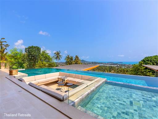 <p>Villa Asi has stunning views over Chaweng Bay and consists of 6 en suite master bedrooms in a spacious split-level complex feauturing a range of communal areas ideal for gatherings, making it the perfect luxury getaway for families and groups.</p>  <div class="page" title="Page 2">  <div class="section">  <div class="layoutArea">  <div class="column">  <p></p>  </div>  </div>  </div>  </div>  <p><span></span></p>