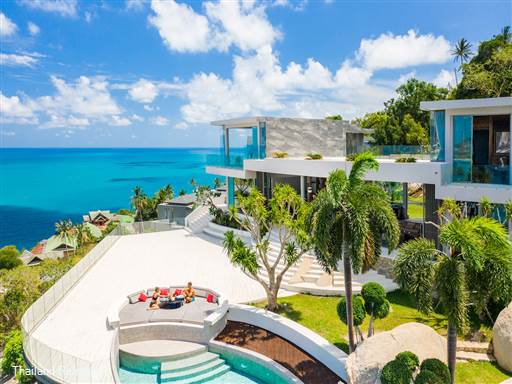 <p>Villa Amaze Koh Samui is a luxurious 7-bedroom, 8-bathroom retreat in Chaweng Noi. Spanning 1,700 square meters, it features breathtaking ocean views from every room, blending modern design with natural elements. Experience ultimate comfort and serenity in this stunning paradise.</p>